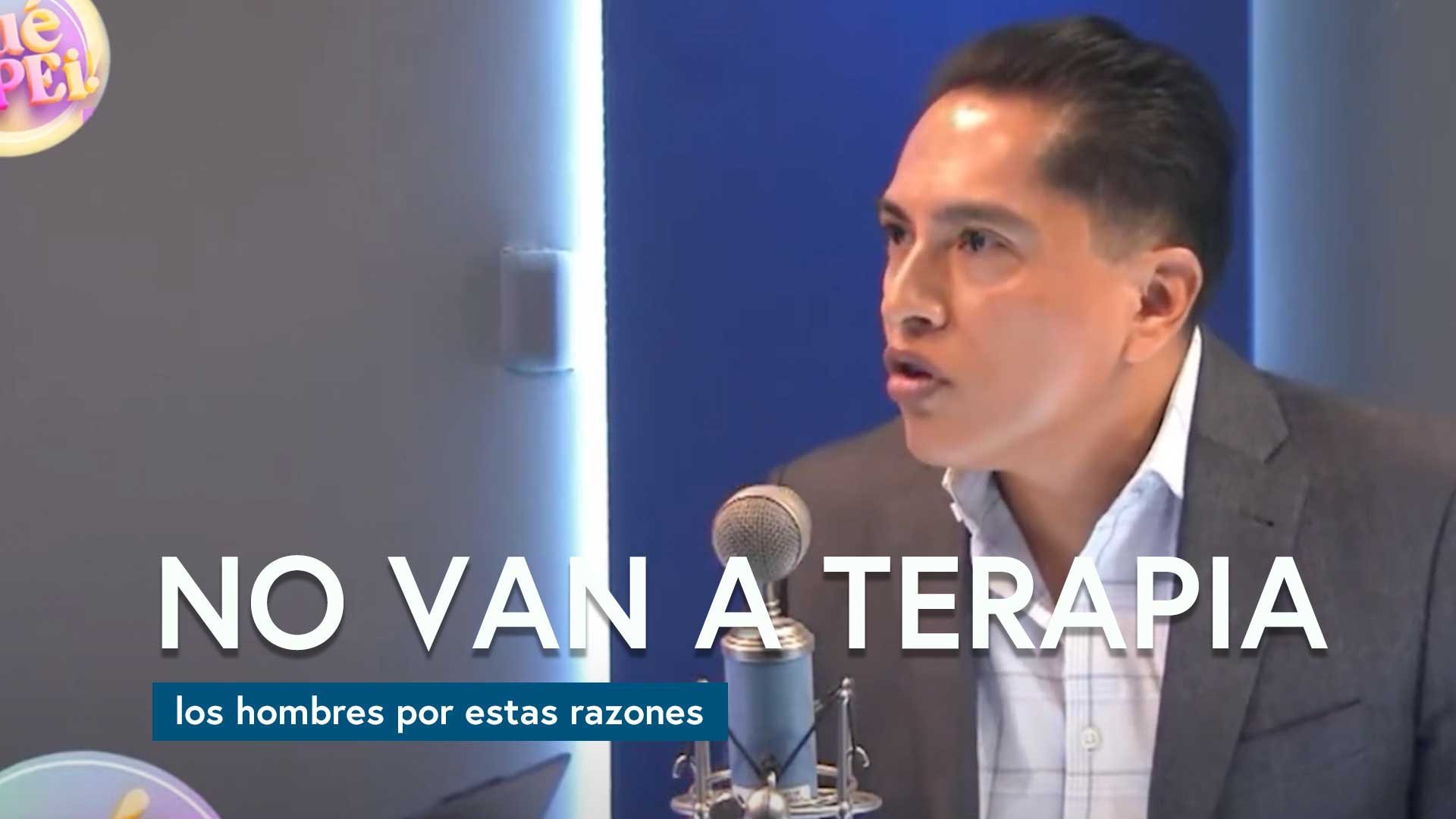 Razones por las que los hombres no van a terapia