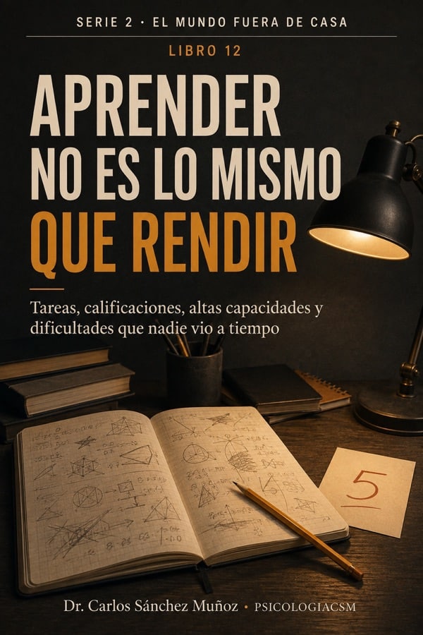 Portada de Aprender no es lo Mismo que Rendir