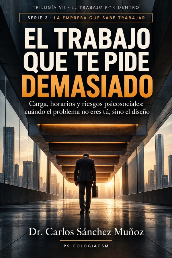Portada de El Trabajo que Te Pide Demasiado