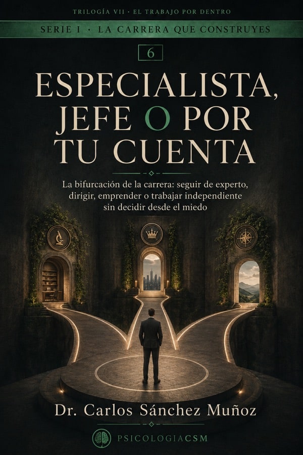 Portada de Especialista, Jefe o por tu Cuenta